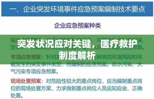 突发状况应对关键，医疗救护制度解析