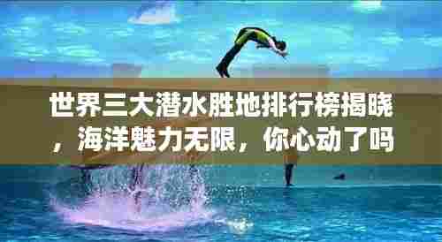 世界三大潜水胜地排行榜揭晓，海洋魅力无限，你心动了吗？
