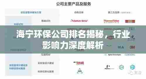 海宁环保公司排名揭秘，行业影响力深度解析