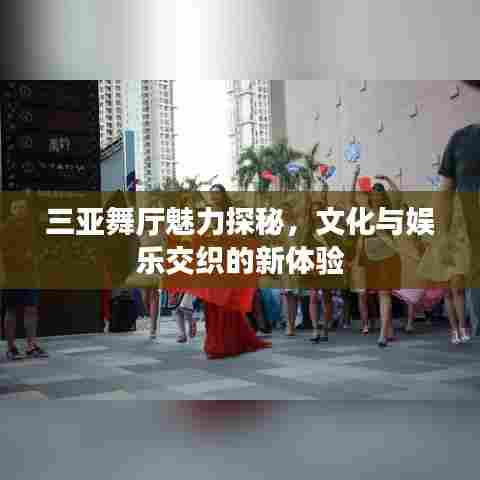 三亚舞厅魅力探秘,文化与娱乐交织的新体验