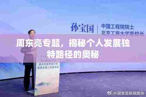 周东亮专题,揭秘个人发展独特路径的奥秘